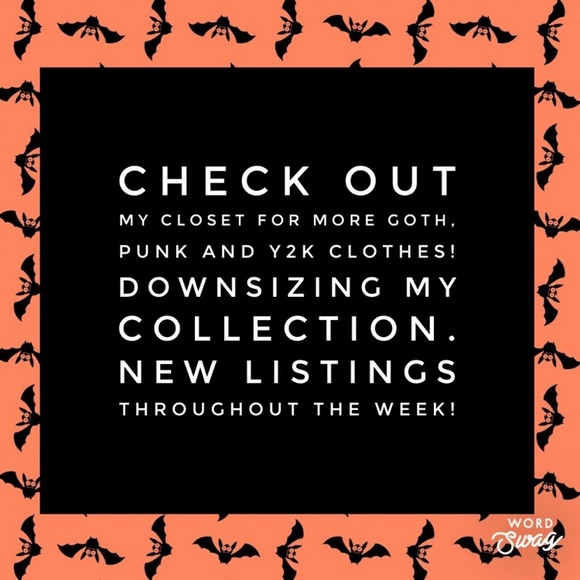 Y2K Hot Topic Stud Cuff Leather Bracelets Set of Two - Picture 3 of 3